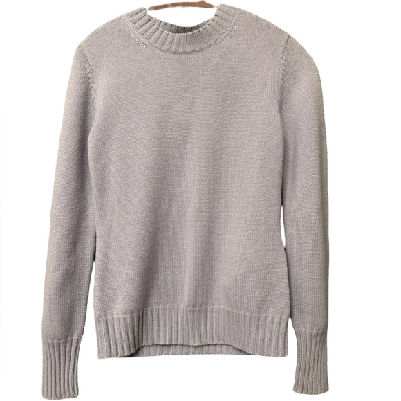 MaxMara Sweaters - MaxMara Omelia 100% Cashmere Sweater in Light Blue Size Medium